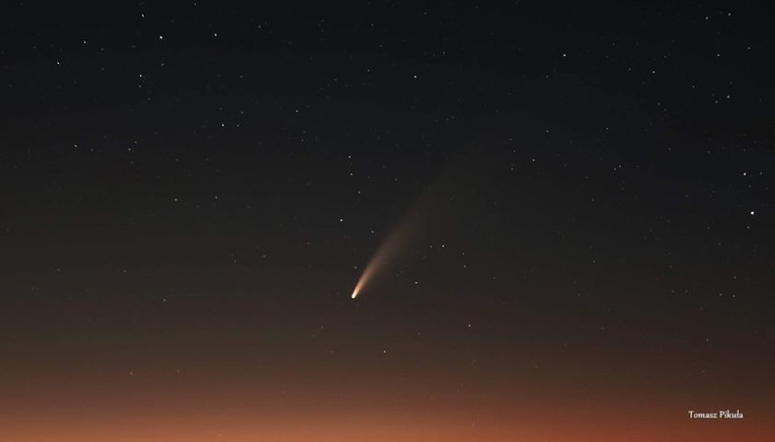 Kometa Neowise nad Zbąszyniem