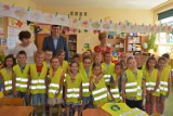 Kamizelki odblaskowe dla przedszkolaków z "2" w Kościanie GALERIA 