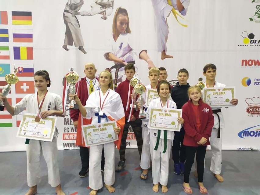 Medale zawodników Inowrocławskiego Klubu Kyokushin [zdjęcia]