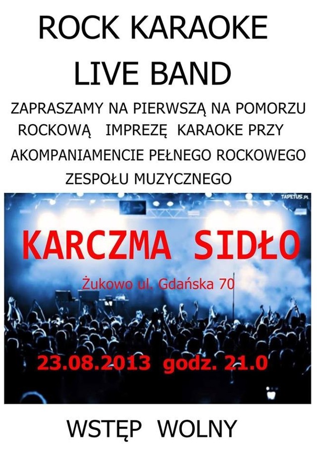 Rock Karaoke Live Band w Żukowie