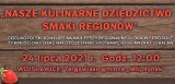 Wojsławice.  Finał wojewódzki konkursu "Nasze Kulinarne Dziedzictwo - Smaki Regionów"