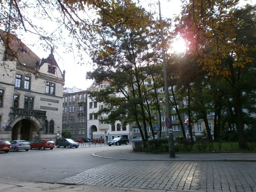 Zabudowania w sąsiedztwie Dworca na ul.Dawida we Wrocławiu