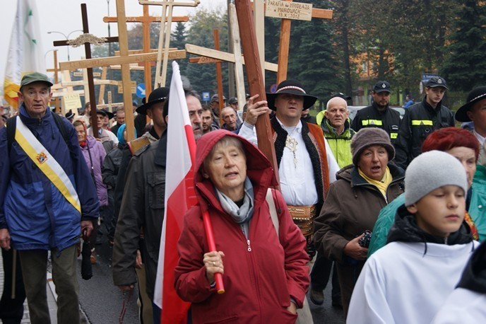 Nowy Targ: Marsz górali w obronie TV Trwam [ZDJĘCIA][FILM]