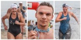 Wyścig pływacki dookoła mola 2022. Szczecinianie Alicja Figas i Nikodem Wieczorkowski triumfowali w "generalce" ZDJĘCIA