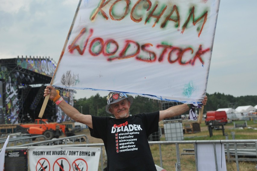 Andrzej Majsak z Gorzowa pokochał Woodstock 13 lat temu.