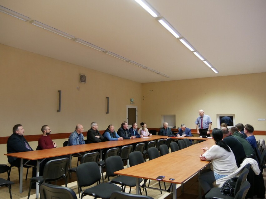 Zebranie sołeckie w Borzysławiu
