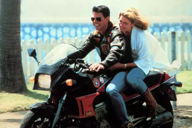 Motocykl, na którym jeździł Tom Cruise w filmie "Top Gun"