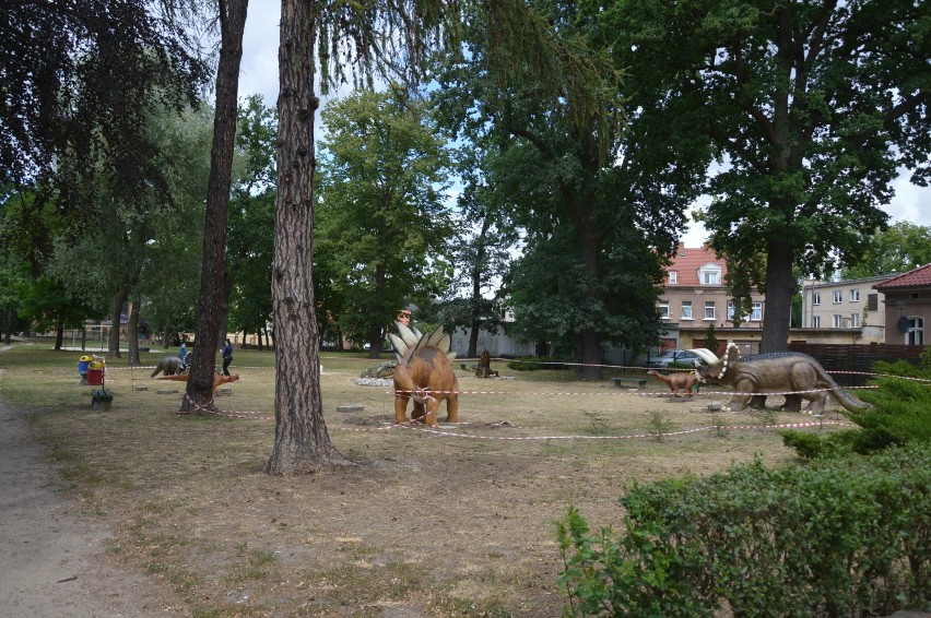 Paleopark w Szprotawie. dzieci uwielbiają park jurajski