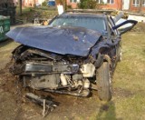 Tragiczny wypadek w Sobolach. Zginął kierowca [ZDJĘCIA]