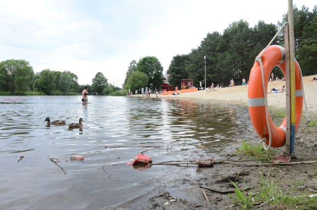 Kąpielisko w ośrodku Wawrzkowizna czynne jest od połowy czerwca do końca sierpnia