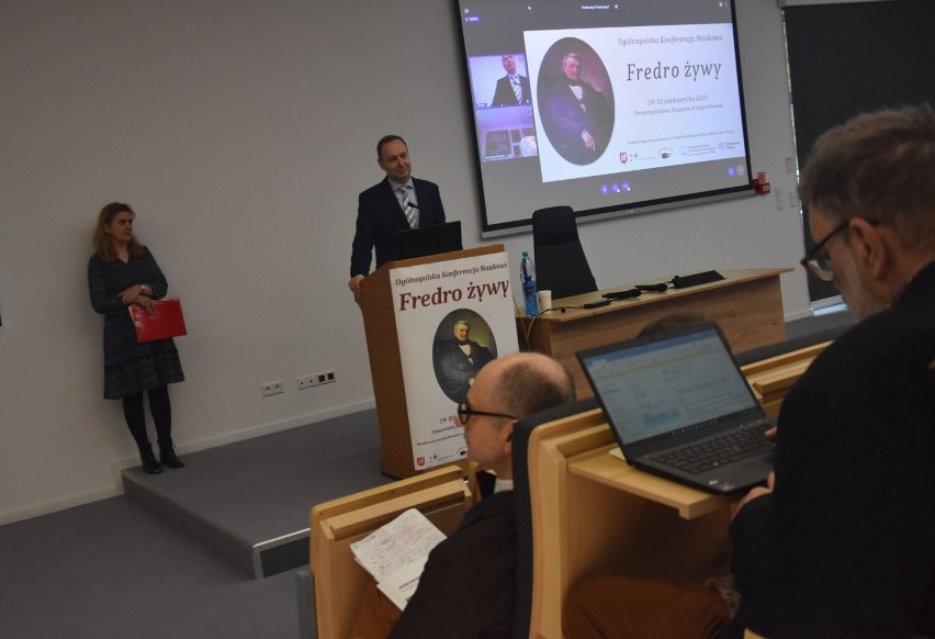 Rozpoczęcie Konferencji "Fredro żywy" na UJD w Częstochowie