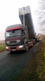 Odcinek drogi Stobno - Nowe Żalno doczekał się remontu