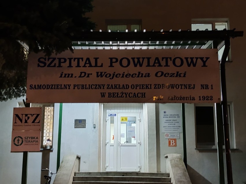Szpital w Bełżycach koło Lublina. U pacjenta z tej placówki...