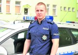 Policjant uratował kobietę