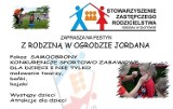 "Z Rodziną w Ogrodzie Jordana". Stowarzyszenie  Rodzicielstwa Zastępczego zaprasza na Festyn 