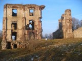 Ruiny zamku w Bodzentynie