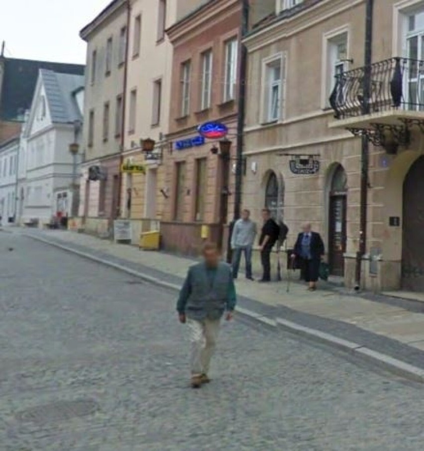 Mamy Cię! Upolowani przez Google'a na ulicach Sandomierza. Może jesteś na którymś ze zdjęć? Sprawdź!