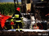 Groźny pożar w Popielawach. Straty oszacowano na 35 tys. zł