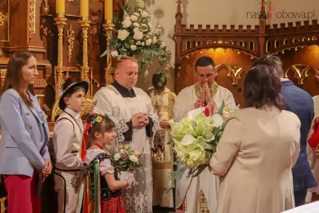 Ksiądz dr Marian Chełmecki, proboszcz parafii Wszystkich Świętych w Bobowej obchodził jubileusz święceń kapłańskich