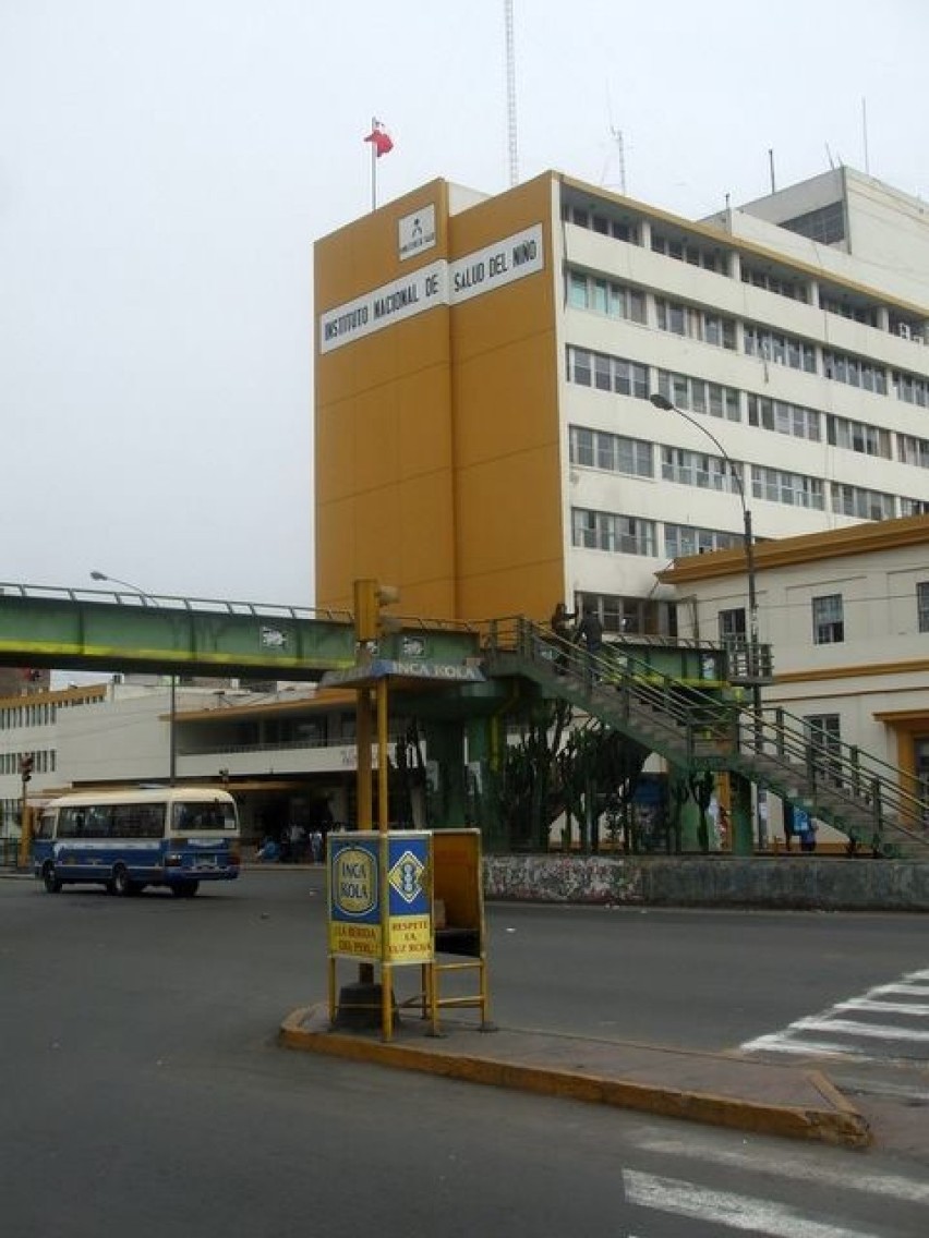 Szpital dziecięcy przy Avenida Brasil w Limie, gdzie...