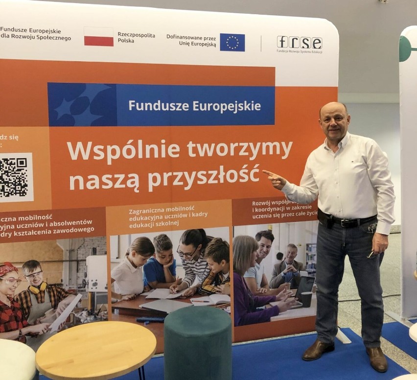Dyrektor Technikum nr 3 w Malborku szukał w Warszawie nowości w międzynarodowych inicjatywach edukacyjnych