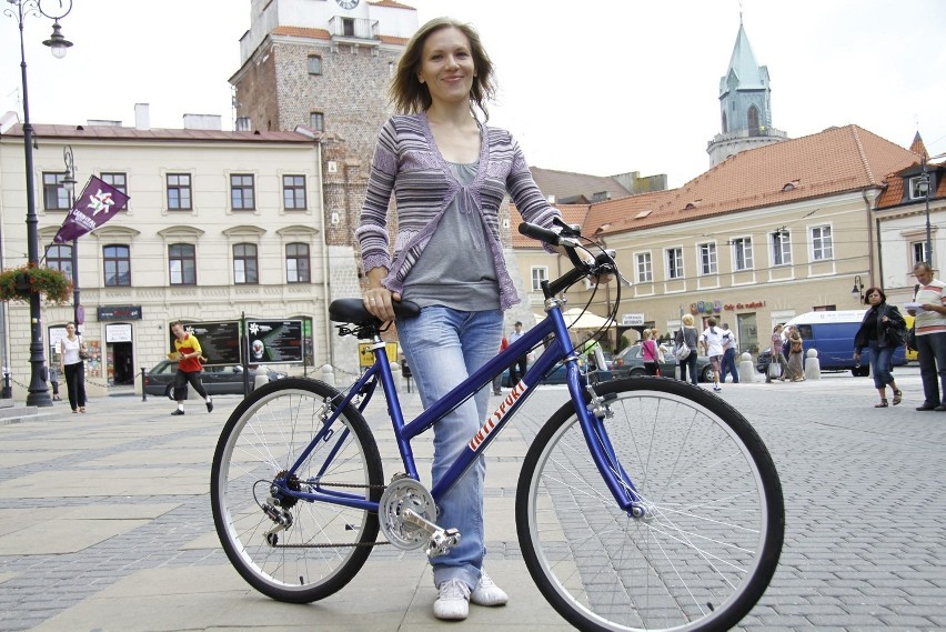 Lidia Lakutowicz pojedzie na rowerową wycieczkę z mężem...