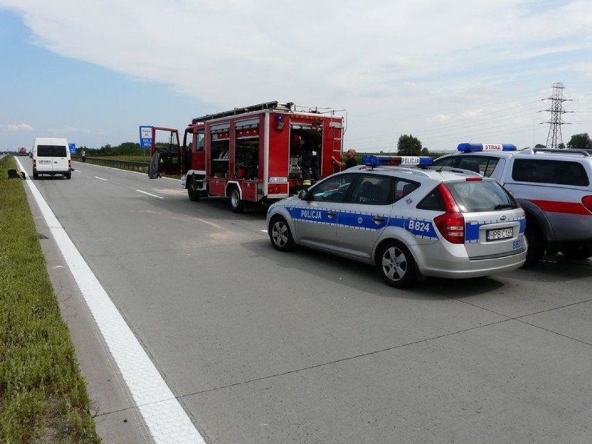 Autostrada A4. Wypadek na A4 pod Legnicą. 9 osób...