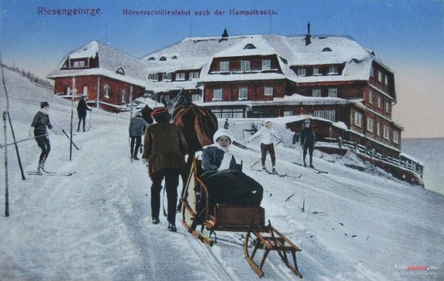 Lata 1910-1920 

Zimą pod Hampelbaude.