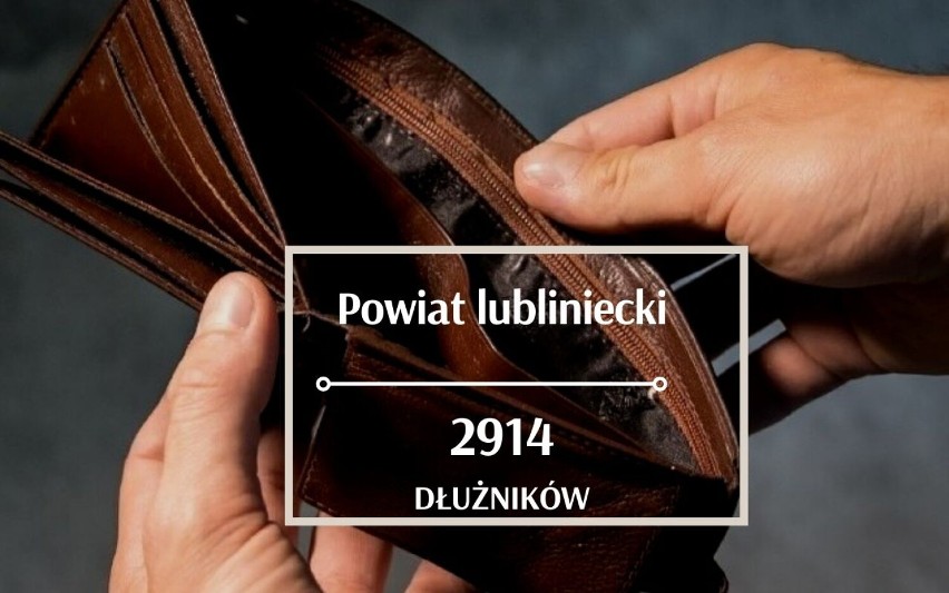 Liczba dłużników na Śląsku