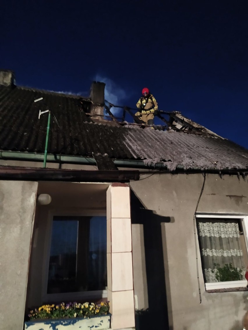 Pożar w Kazimierzu - 25 marca 2020