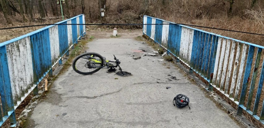 Porażony prądem w Rybniku. Przewody spadły na rowerzystę.  Jak doszło do zdarzenia?