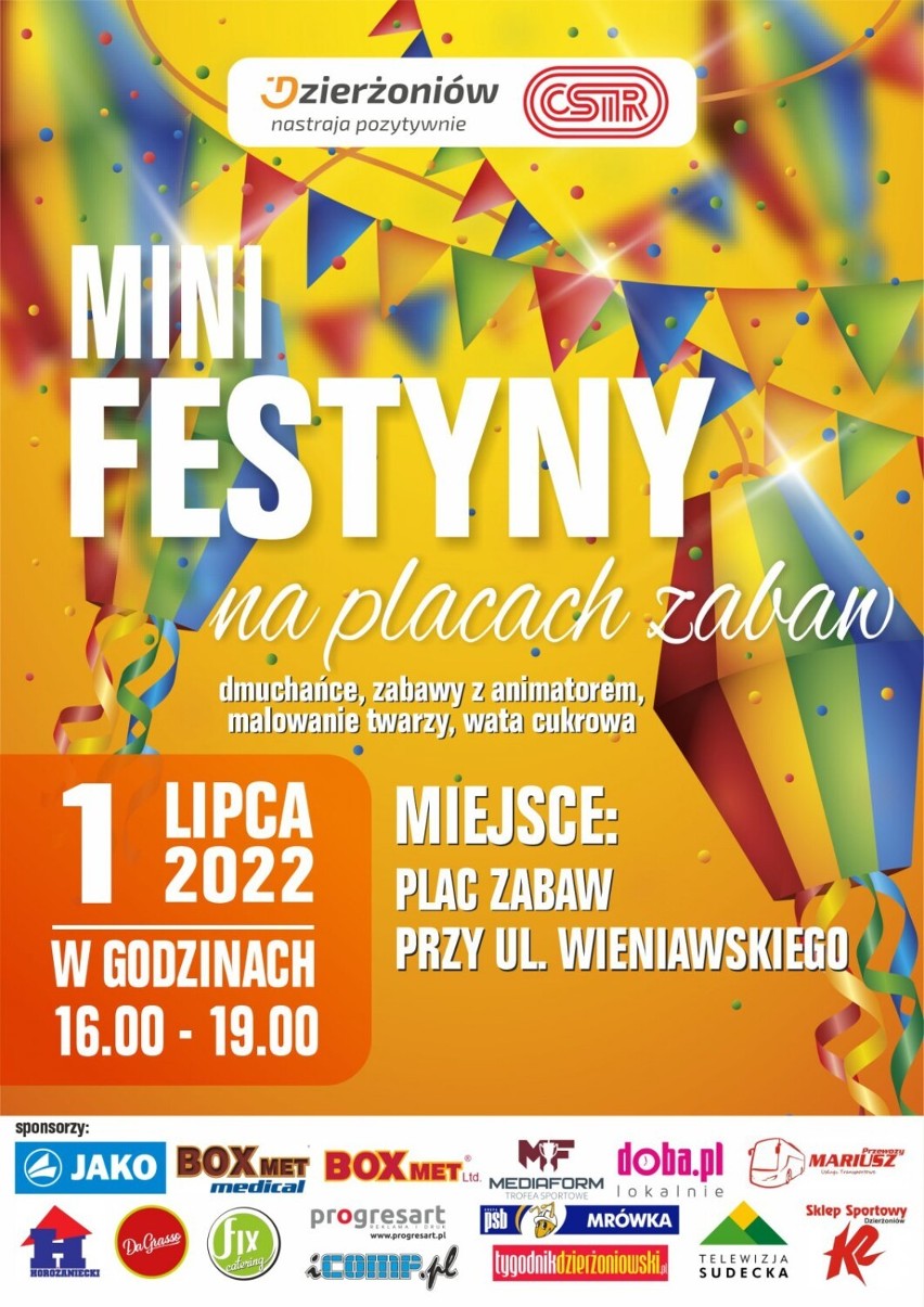 Mini Festyn - plac zabaw przy ul. Wieniawskiego...