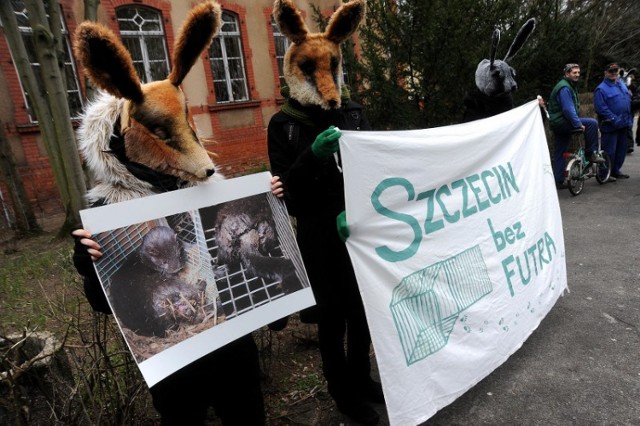 Protest "Szczecin Bez Futra"