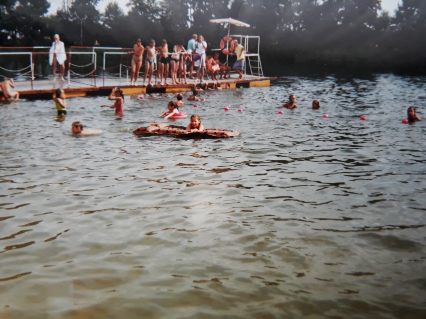 Rok 1994, jezioro w Margoninie.