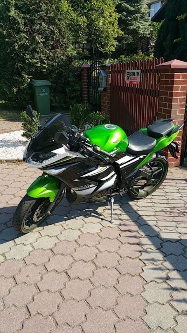 To jeden z motocykli, które zostały skradzione w Zielonej Górze. 
