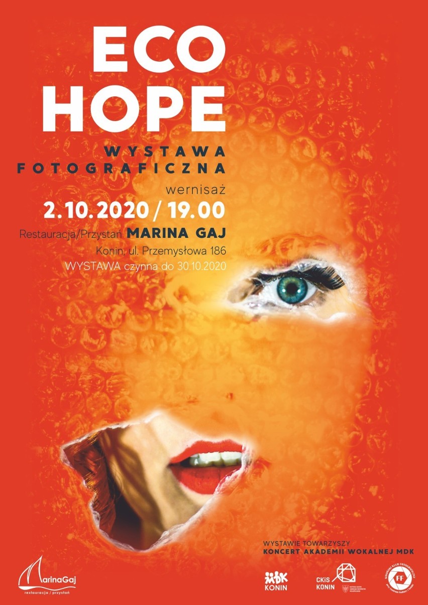 ECO HOPE – otwarcie wystawy członków Konińskiego Klubu Fotograficznego            