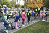 Tarnów. Piknik promujący bezpieczeństwo w Parku Strzeleckim. Ogródek Jordanowski zamienił się w miasteczko komunikacyjne [ZDJĘCIA]