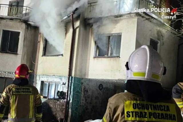 W pożarze domu jednorodzinnego, do którego doszło w nocy z 30 listopada na 1 grudnia w Wiśle, zginęła 82-letnia kobieta