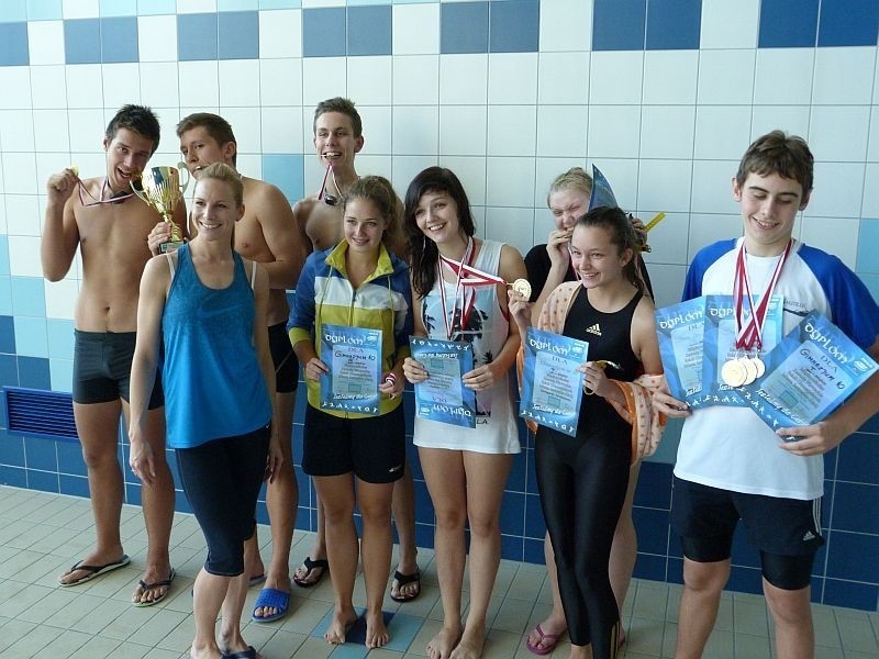 Zawody pływackie w Jastrzębiu: Gimnazja na start [ZDJĘCIA]