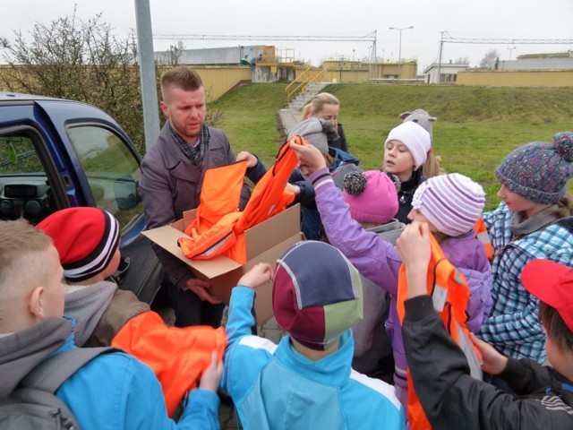 Dzień Wody w Sieradzu. MPWiK zaprosiło dzieci do oczyszczalni