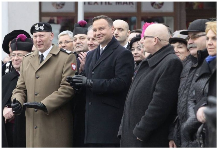 Wizyta prezydenta Andrzeja Dudy w Pucku