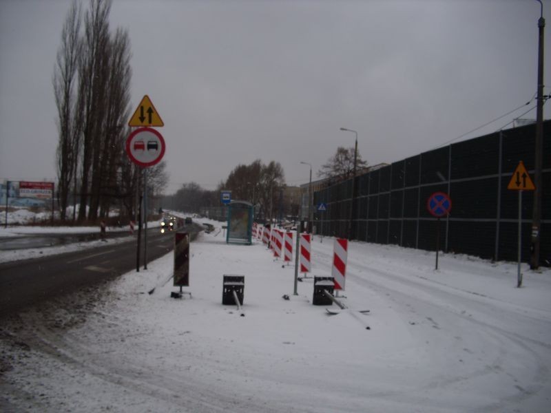 Jaworzno: Przebudowa DK 79.Przystanek w stronę Katowic (Urząd Skarbowy) przeniesiony od poniedziałku
