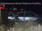 Wypadek pod Gryficami. Jedna osoba ranna [ZDJĘCIA]