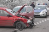 Wypadek w Zapolicach [zdjęcia]