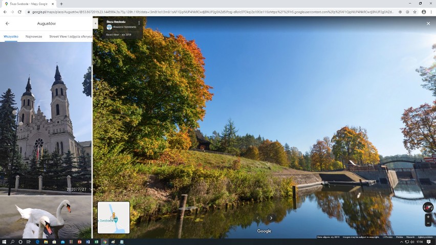 Augustowienie w kamerach Goggle Street View. Zobaczcie, co uchwyciły kamery i czy jesteście na zdjęciach