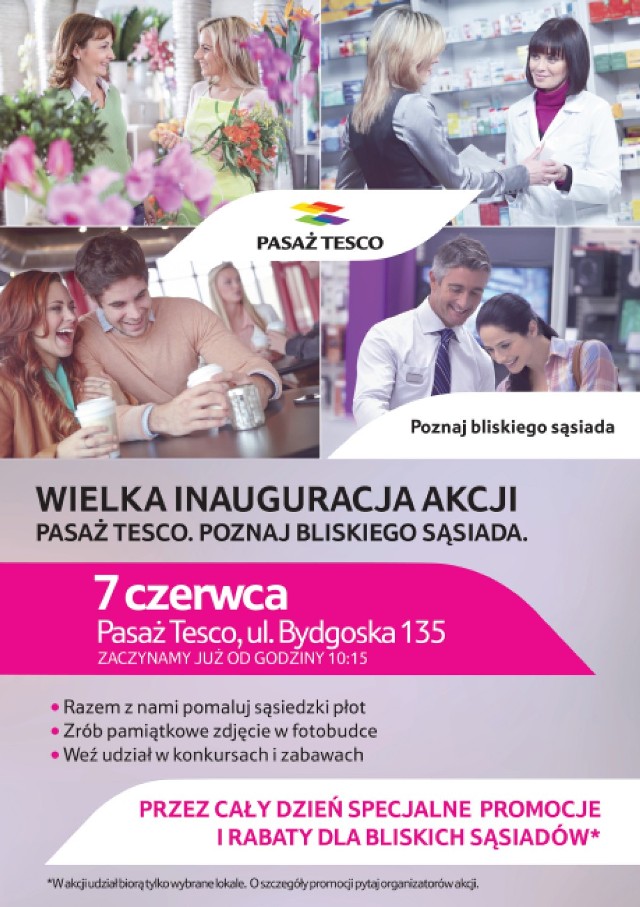 Wielka inauguracja akcji „Pasaż Tesco. Poznaj bliskiego sąsiada”