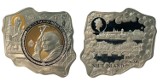 3 kilogramowa moneta z papieżem. Zdobi ją 27 diamentów [zdjęcia]