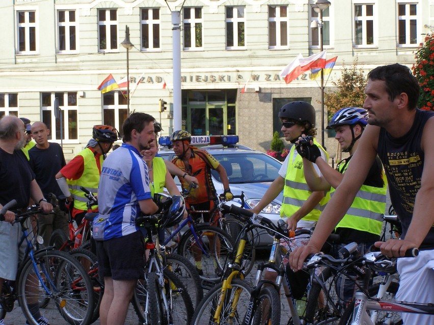 Rowerowa Masa Krytyczna pierwszy raz w Zabrzu