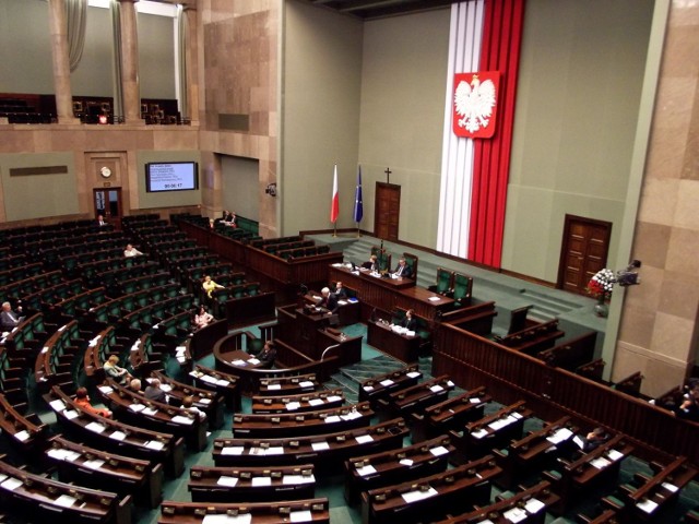 Sejm podczas debaty