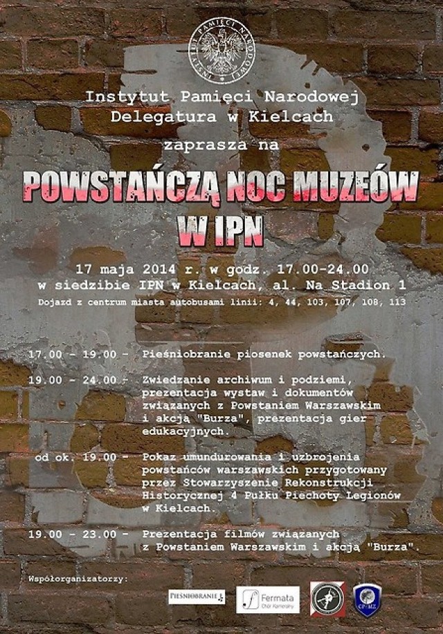 Powstańcza Noc Muzeów i Pieśniobranie w IPN